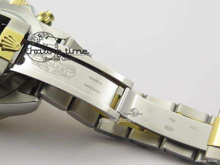 0405 Colorful Daytona SS YG 116523 JF Best Edition Gray Dial On SS YG Bracelet A 3897